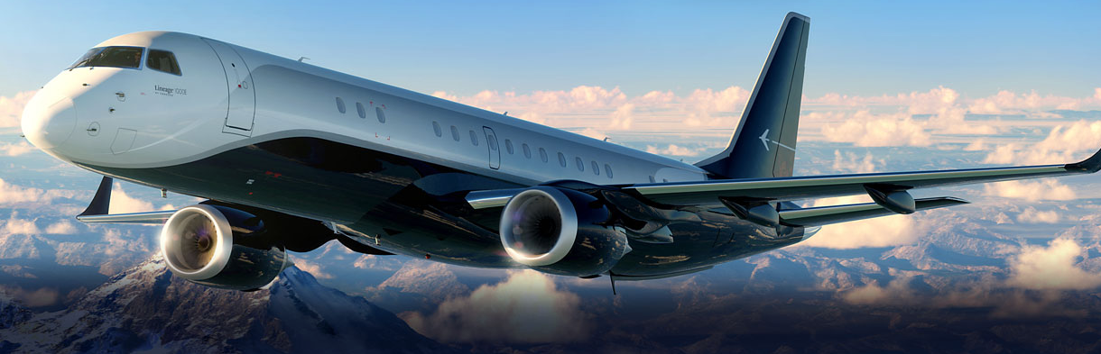 embraer lineage 1000e skyacht one