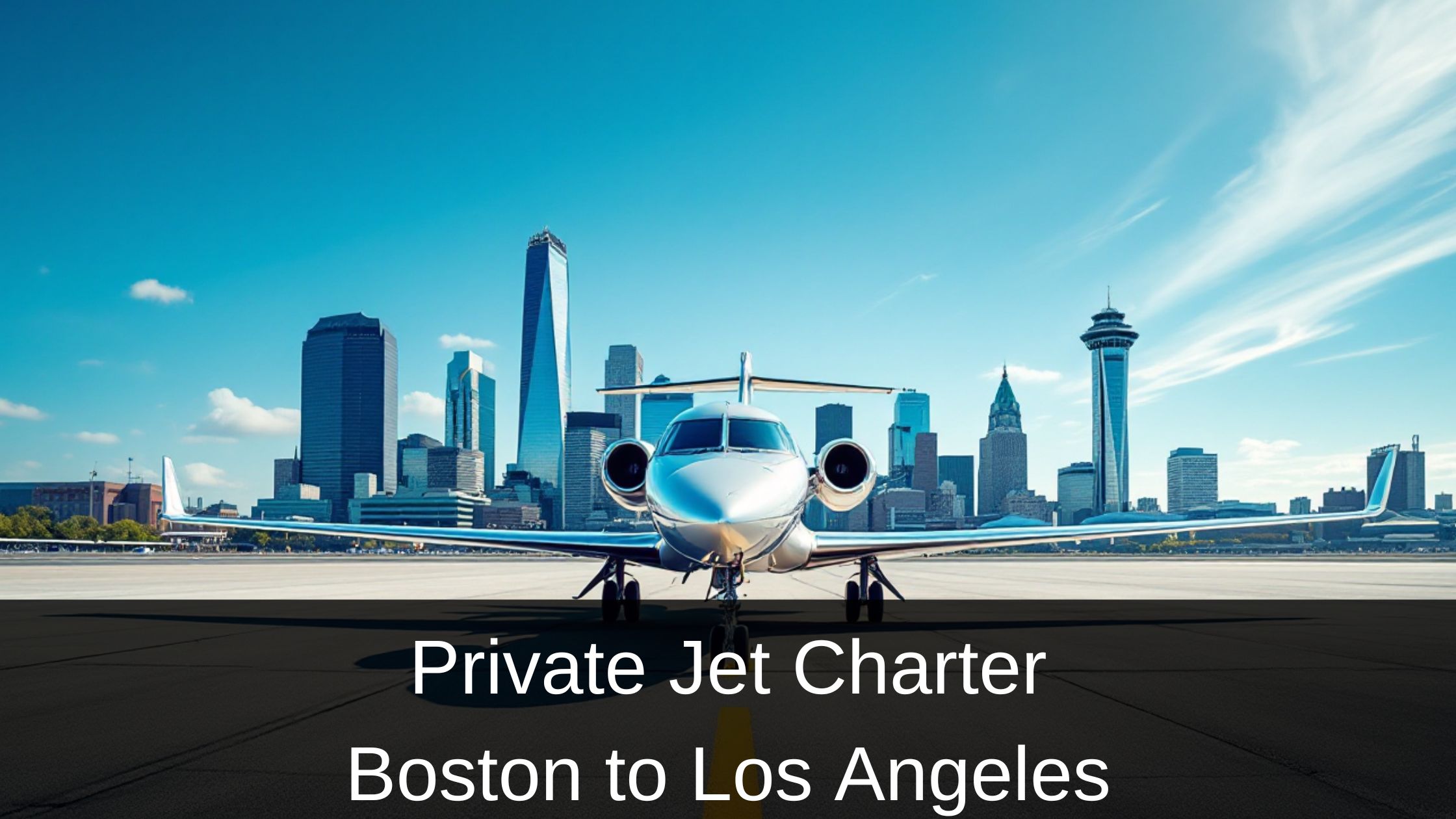 Private Jet Charter Boston to Los Angeles