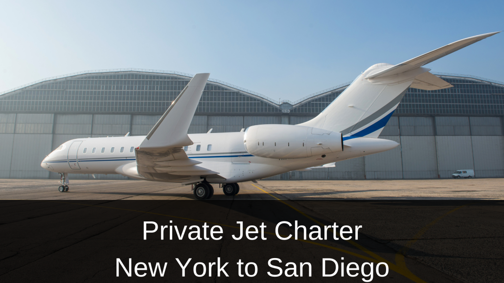 Private Jet Charter New York to San Diego