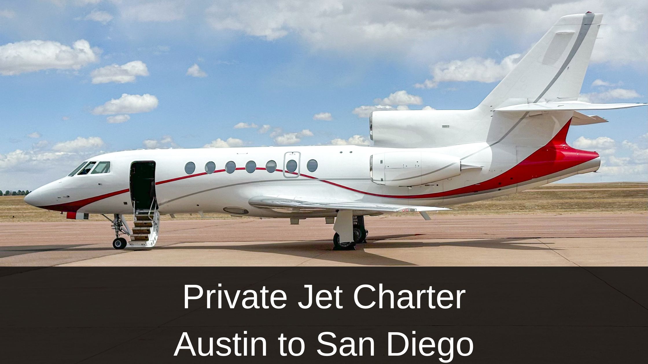 Private Jet Charter Austin to San Diego