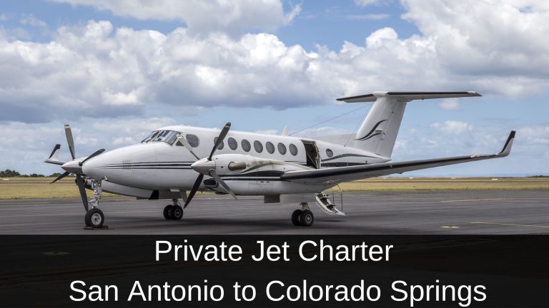 Private Jet San Antonio to Colorado Springs | Mercury Jets