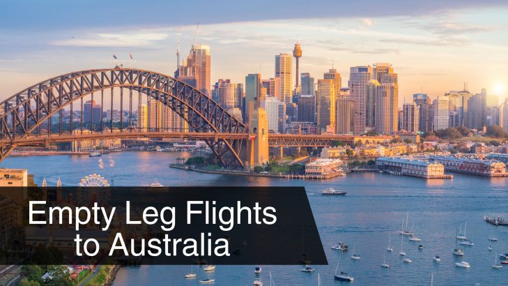 Empty Leg Flights To Australia Mercury Jets