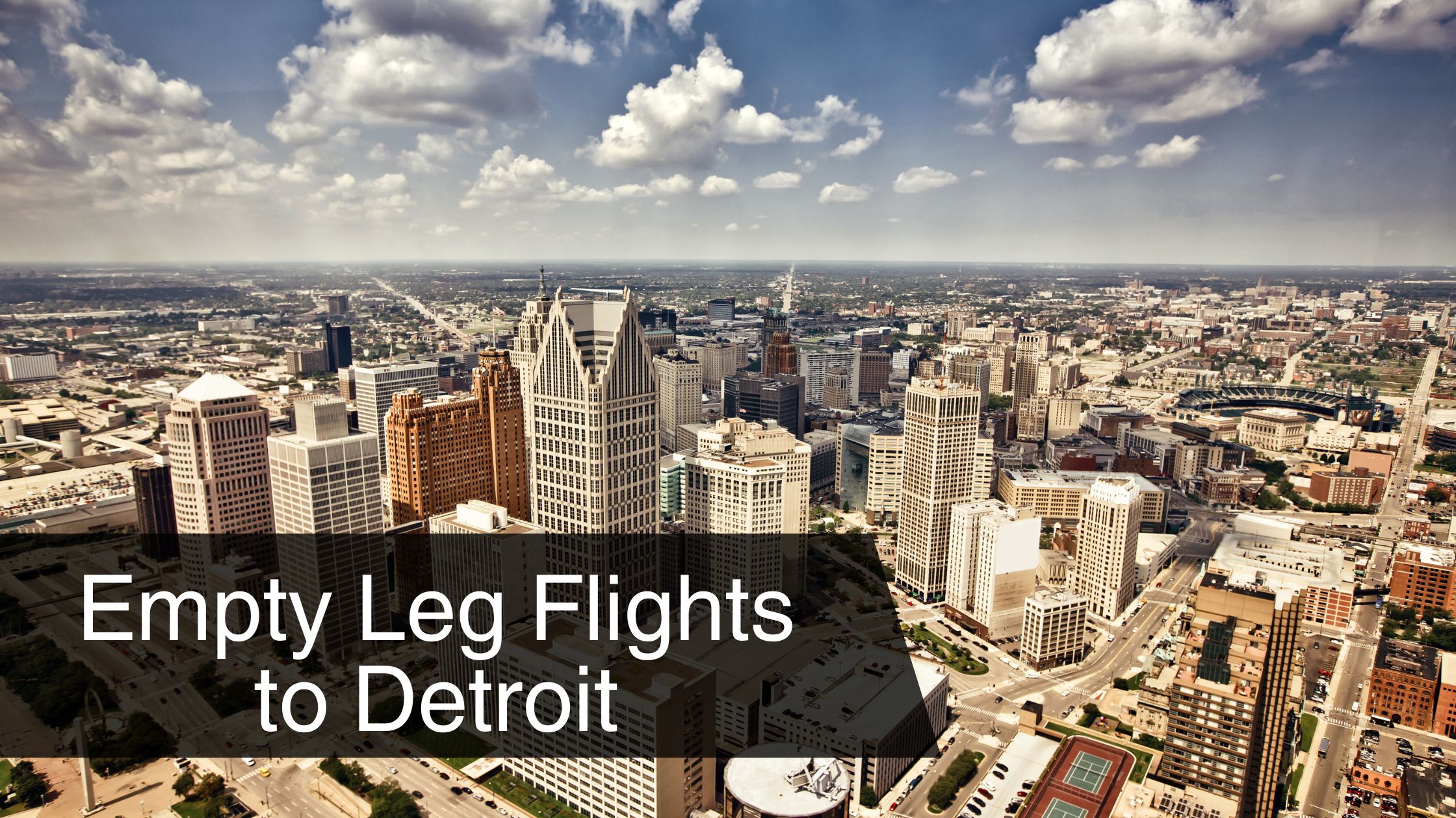 Empty Leg Flights to Detroit