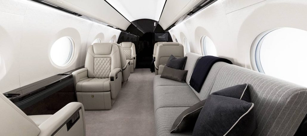 Gulfstream G500 interior