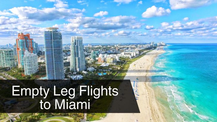 Empty Leg Flights to Miami | Mercury Jets