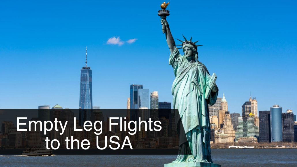 Empty Leg Flights to the USA