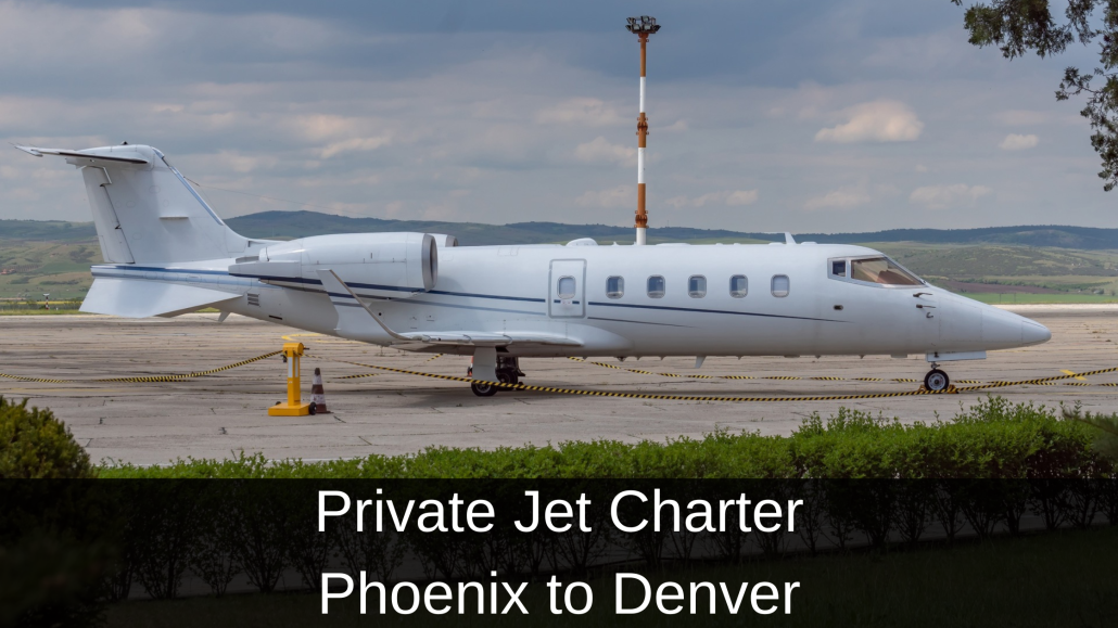 Private Jet Charter Phoenix to Denver
