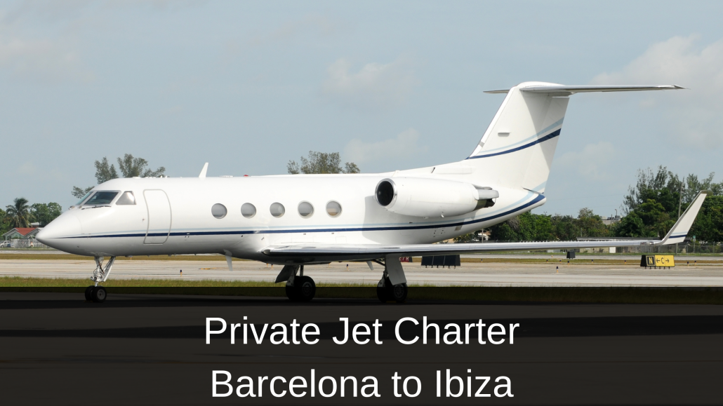 Private Jet Charter Barcelona to Ibiza