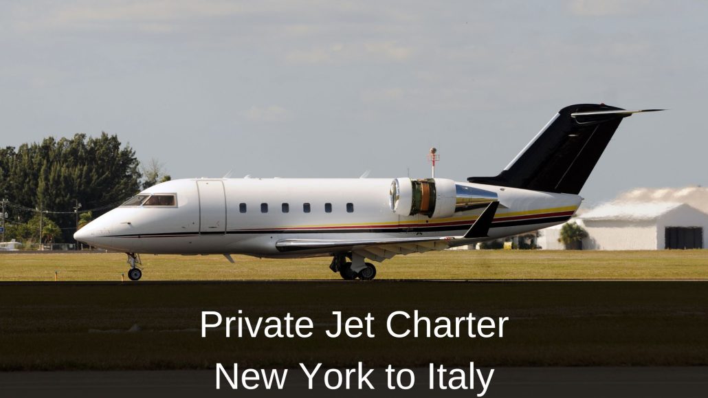 Private Jet Charter New York to Italy