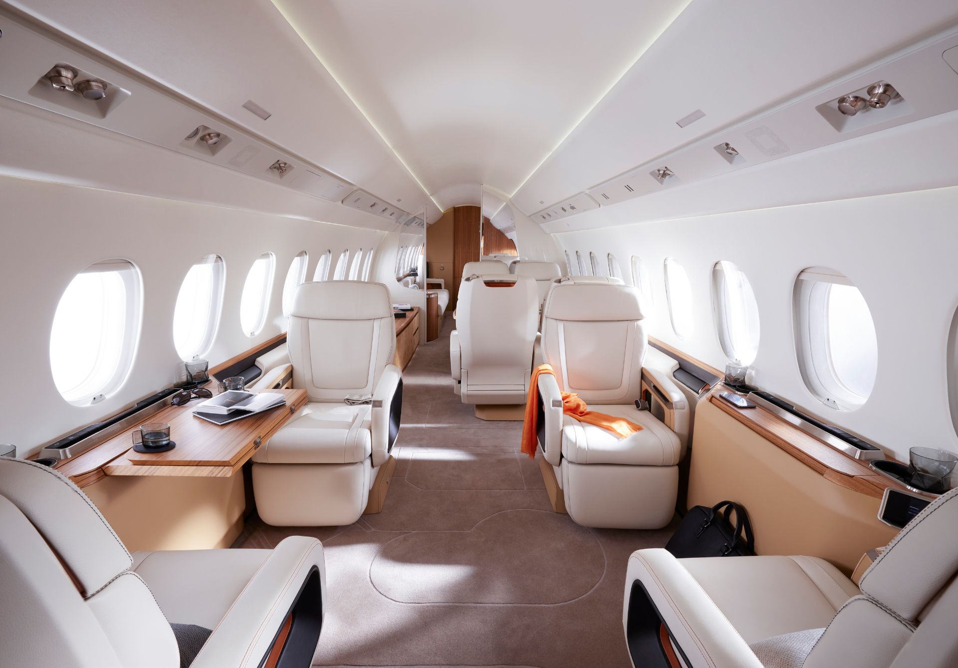 Falcon 6X Interior