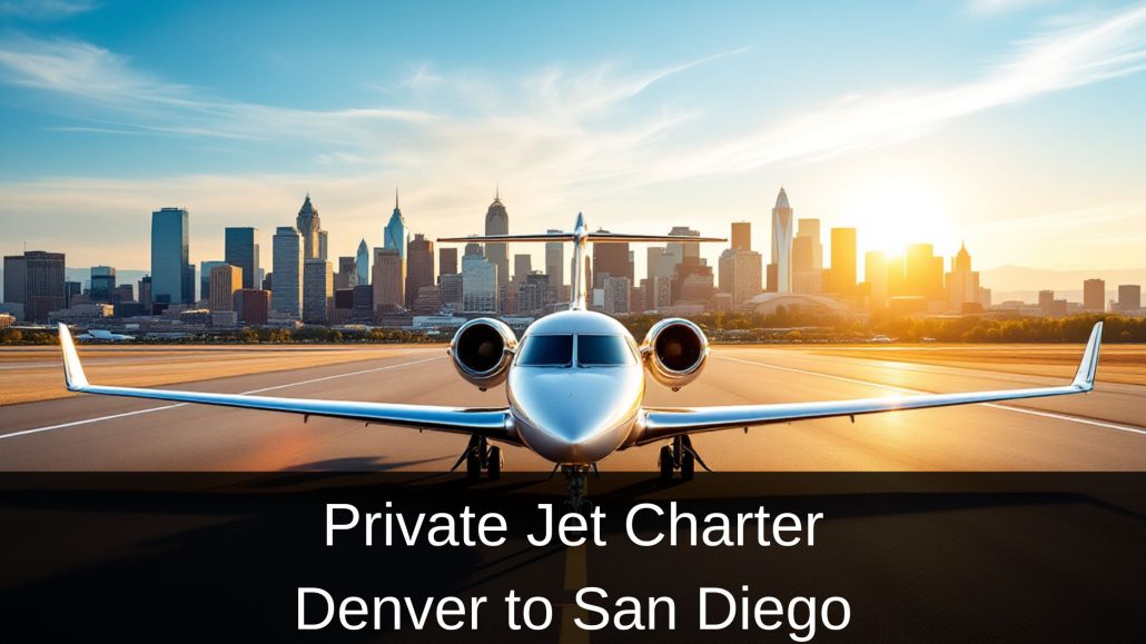 Private Jet Charter from Denver to San Diego